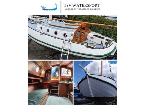 Bol van traditie! Deze Enkhuizer bol!, Watersport en Boten, Platbodems, Gebruikt, 6 tot 9 meter, Staal, Diesel