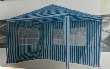 Feestje….? 2 nieuwe partytenten 3 x 3 x 2,5 m beschikbaar voor biedingen