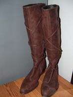 Attilio Giusti Leombruni bruine leren laarzen maat 37, Hoge laarzen, Attilio Giusti Leombruni, Bruin, Ophalen of Verzenden