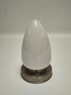 Vintage Menhir lamp opaal glas in art deco Gispen Giso Stijl, Ophalen of Verzenden