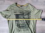 PME Legend maat L, groen t-shirt met print. Pall Mall., Ophalen of Verzenden, Gedragen, Maat 52/54 (L), Groen