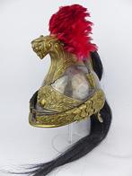 Dragonder Officiers helm , Frans WO1,WW1, Verzenden, Landmacht, Overige gebieden, Helm of Baret