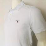 Gant poloshirt - premium cotton -  heren regular fit, Kleding | Heren, Verzenden, Maat 56/58 (XL), Zo goed als nieuw, Wit
