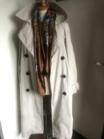 H & M klassieke beige trenchcoat maat 42, Beige, Maat 42/44 (L), Ophalen of Verzenden, Gedragen