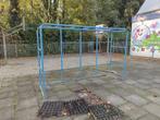 Stalen voetbaldoel - schoolplein of speelplaats, Maat XL, Ophalen, Gebruikt, Overige typen