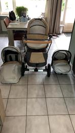 Complete wandelwagen set met isofix basis, Zo goed als nieuw, Combiwagen, Met autostoeltje, Ophalen