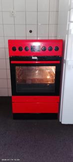 Elektrisch fornuis, Ophalen, Gebruikt, 4 kookzones, Vrijstaand