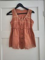 Zwangerschapsshirt, voedingsshirt noppies oranje-bruin xs, Bruin, Noppies, Maat 34 (XS) of kleiner, Gedragen