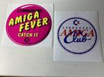 2 stickers Commodore Amiga, Verzenden, Zo goed als nieuw, Merk