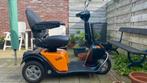 Scootmobiel. Solo 3 oranje, 46 km of meer, 16 km/u of meer, Gebruikt, Life and Mobility