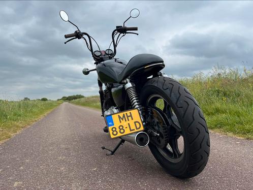 Suzuki GS450 LD custom bobber - Moet weg!, Motoren, Motoren | Suzuki, Particulier, Chopper, 12 t/m 35 kW, 2 cilinders, Ophalen