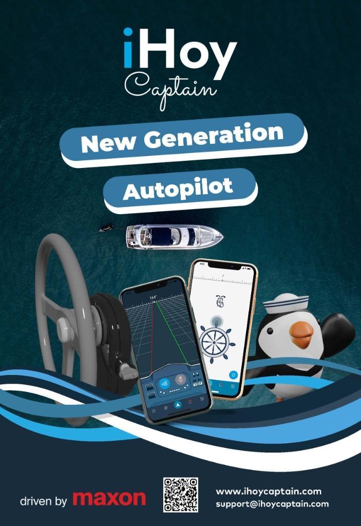 IHoy Captain - Automatische Stuurautomaat - Nieuw!, Watersport en Boten, Navigatiemiddelen en Scheepselektronica, Nieuw, Overige typen