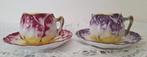 Antieke brocante kopjes bloemvorm, Antiek en Kunst, Ophalen of Verzenden