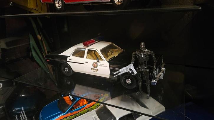 Terminator 2 collectie, Verzamelen, Film en Tv, Zo goed als nieuw, Film, Beeldje, Replica of Model, Ophalen of Verzenden