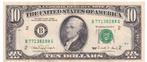 USA, 10 Dollar (New York), 1990, XF, Postzegels en Munten, Bankbiljetten | Amerika, Los biljet, Ophalen of Verzenden, Noord-Amerika