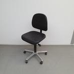 Labkoo medische werkstoelen stoelen - PU kunststof zwart, Ophalen of Verzenden, Zwart