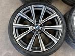 22 inch originele velgen + zomerbanden BMW X5 X6 G05 G06 746, Gebruikt, Banden en Velgen, Overige maten, Ophalen of Verzenden