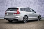 Volvo V60 2.0 T6 Plug-in hybrid AWD Ultra Dark | Long Range, Auto's, Volvo, Automaat, 12 maanden, Stof, Gebruikt