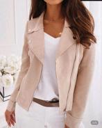 Mooi Suède look jasje maat M Nieuw, Ophalen of Verzenden, Nieuw, Roze