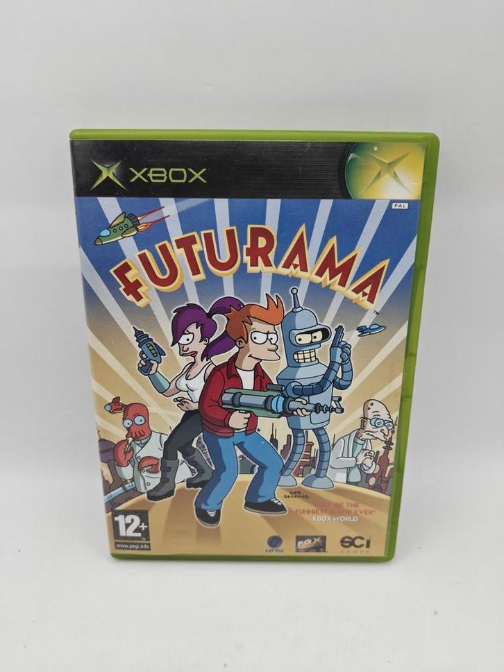 Futurama Xbox Classic, Spelcomputers en Games, Games | Xbox Original, Zo goed als nieuw, Avontuur en Actie, 1 speler, Vanaf 3 jaar
