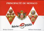 BU set Monaco 2020 Blister - 1 cent t/m 2 euro, Postzegels en Munten, Munten | Europa | Euromunten, Setje, Overige waardes, Monaco