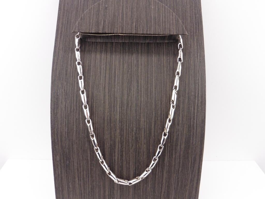 Zilveren collier                                        Z107, Gebruikt, ., Ophalen of Verzenden, .