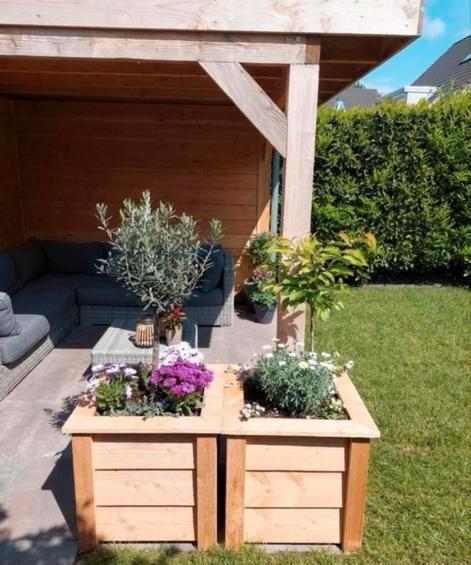 BLANKE DOUGLAS KWALITEIT RABAT, Tuin en Terras, Bloembakken en Plantenbakken, Nieuw, Hout, Ophalen