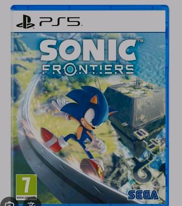 AMPER GESPEELD! Sonic frontiers PS5 Playstation 5 beschikbaar voor biedingen