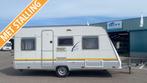 Bürstner Fun Sportiv 435 TN bj2000 vastbed voortent, Caravans en Kamperen, Caravans, Bedrijf, 750 - 1000 kg, Bürstner, 4 tot 5 meter