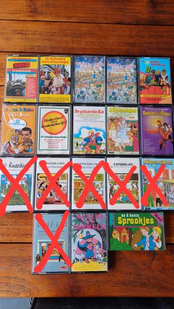 VINTAGE CASSETTEBANDJES VOOR KINDEREN> SPROOKJES EN LIEDJES. beschikbaar voor biedingen