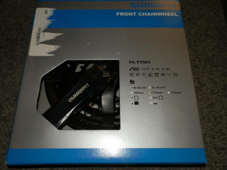Shimano front chainwheel nieuw, Fietsen en Brommers, Fietsonderdelen, Nieuw, Racefiets, Crankstel of Pedalen, Ophalen of Verzenden