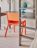 Peg chair fluor oranje stoel design tom dixon, Ophalen, Gebruikt, Overige kleuren, Eén