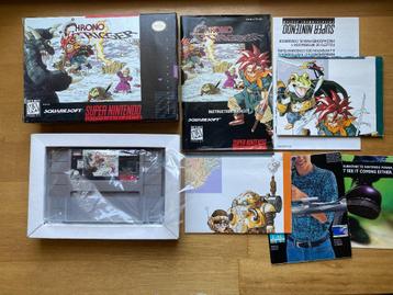 Chrono trigger Snes + posters beschikbaar voor biedingen