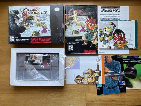 Chrono trigger Snes + posters, Spelcomputers en Games, Games | Nintendo Super NES, Zo goed als nieuw, Platform, 1 speler, Vanaf 3 jaar