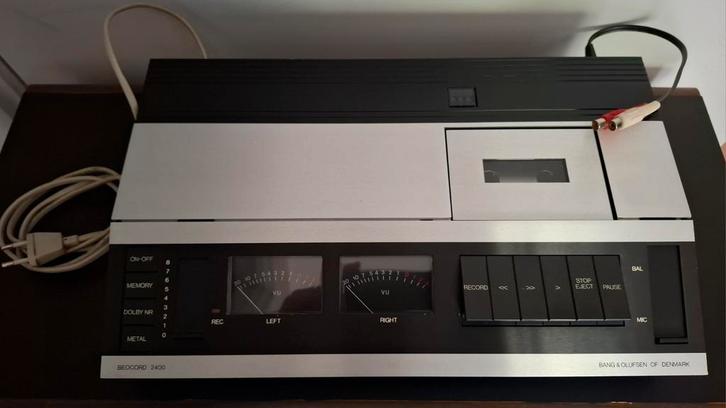 Bang & Olufsen Beocord 2400 Cassettedeck, Audio, Tv en Foto, Cassettedecks, Enkel, Overige merken, Ophalen of Verzenden