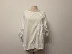 Zenggi Cotton Poplin Shirt blouse | Maat L, Zenggi, Wit, Maat 42/44 (L), Zo goed als nieuw