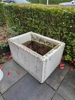 2 Betonnen Plantenbakken, Tuin en Terras, Bloembakken en Plantenbakken, Ophalen, Gebruikt, Tuin
