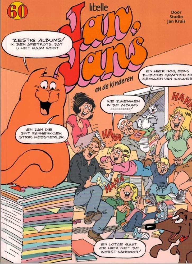 Jan Jans en de Kinderen tot nr 60 + speciale uitgave's, Boeken, Stripboeken, Gelezen, Meerdere stripboeken, Ophalen of Verzenden
