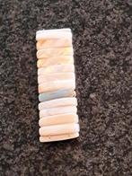 Brede parelmoer schelp armband, Sieraden, Tassen en Uiterlijk, Armbanden, Ophalen of Verzenden, Zo goed als nieuw, Overige materialen