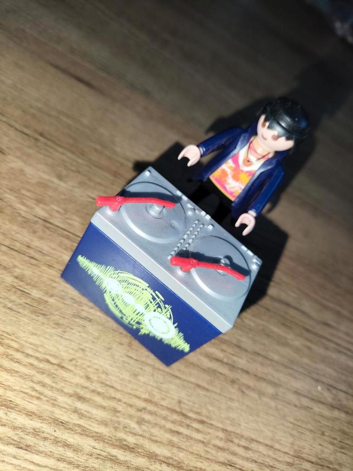 Playmobil DJ met Draaitafel, Kinderen en Baby's, Speelgoed | Overig, Zo goed als nieuw, Jongen of Meisje, Ophalen of Verzenden