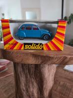 Citroën 2 CV Solido 1/43, Ophalen, Zo goed als nieuw, Auto, Solido