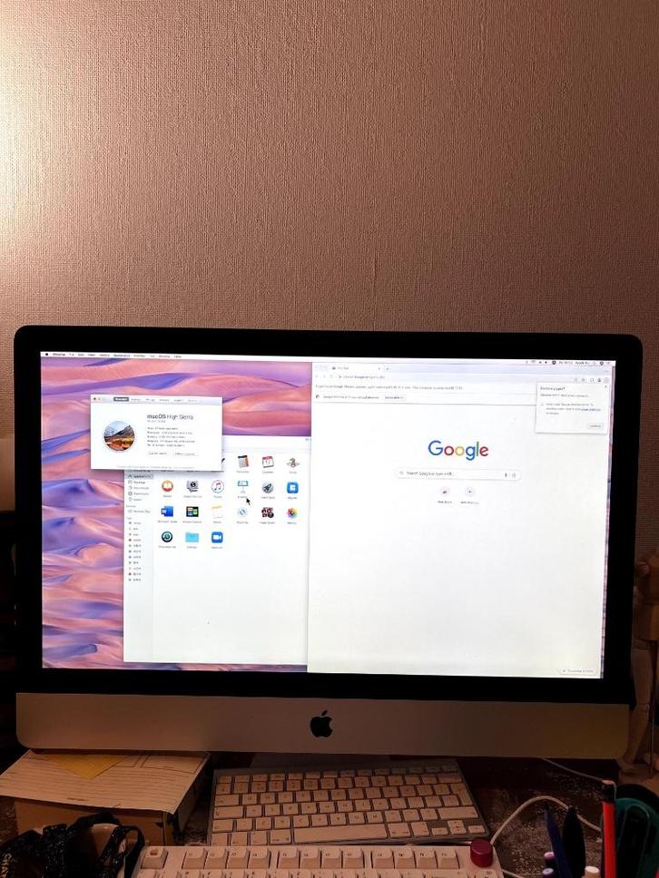 iMac 27inch Late 2009, Computers en Software, Apple Desktops, Zo goed als nieuw, iMac, 3 tot 4 Ghz, 4 GB, Ophalen