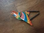 Vintage Blikken Vogel Knijpvogel met Geluid, Ophalen of Verzenden