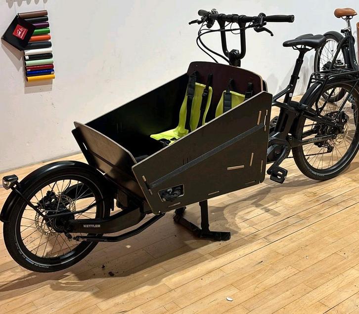 Kettler Elektrische Bakfiets Bosch Cargoline, Fietsen en Brommers, Fietsen | Bakfietsen, Zo goed als nieuw, 4 kinderen of meer