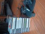 Playstation 2 met 8 mb memory en 18 spelen, Spelcomputers en Games, Spelcomputers | Sony PlayStation 2, Ophalen of Verzenden, Gebruikt