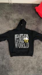Oversized Hoodie maat XL - Heartless in a cold world, Zwart, Maat 56/58 (XL), Zo goed als nieuw, JK Attire