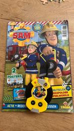 Brandweerman Sam tijdschrift + walkie talkie, Ophalen of Verzenden, Gelezen