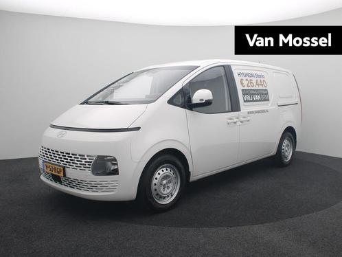 Hyundai Staria 1.6 T-GDI HEV | 3 zitplaatsen | Prijs ex BPM, Auto's, Bestelauto's, Bedrijf, Te koop, ABS, Achteruitrijcamera, Adaptive Cruise Control