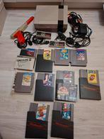 Nintendo nes 8 bit, Spelcomputers en Games, Ophalen, Zo goed als nieuw, Met 2 controllers, Met games
