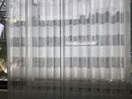 Vitrage inbetweens 2x2.50 br x 2.95 hoog  1 jaar oud, Huis en Inrichting, Stoffering | Gordijnen en Lamellen, Inbetween met wave plooi